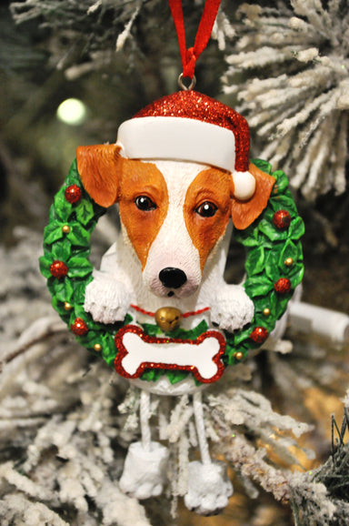 jack russell ornament