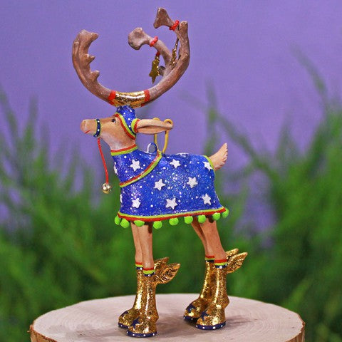Mini Dash Away Comet Reindeer Ornament