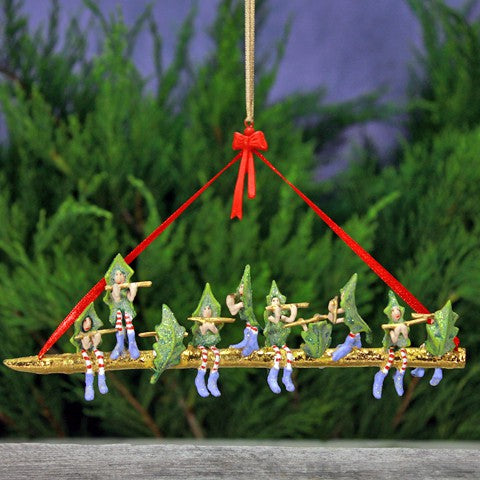 10 Pipers Piping Ornament
