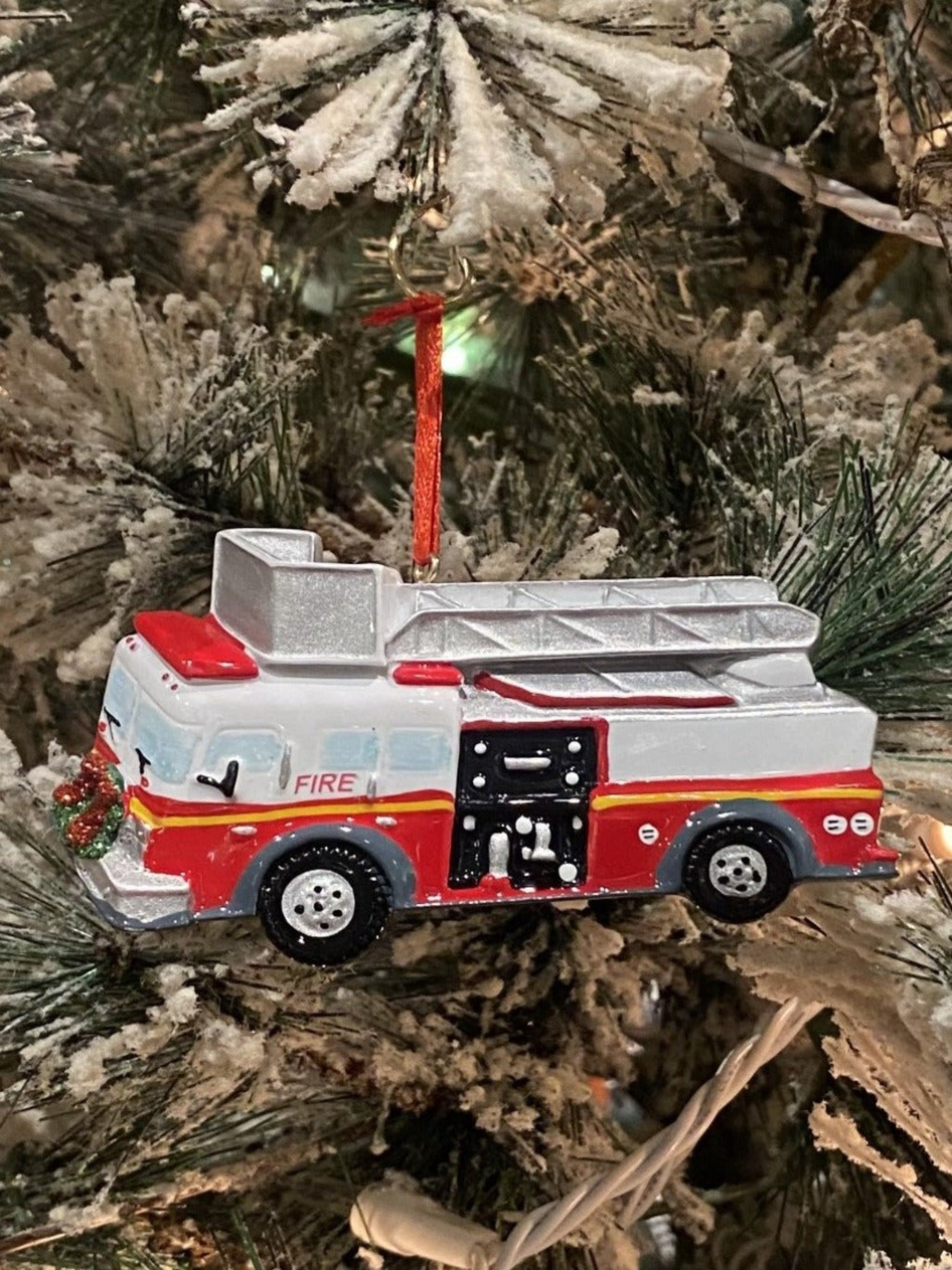 Fire Truck Ornament