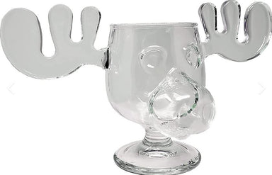 Get in the Christmas Spirit with the Moose Glass