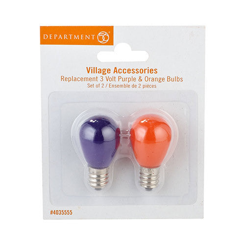 Replacement 3V Purple Orang Bulb