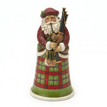Scottish Santa Figurine