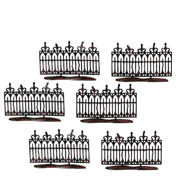 Spooky Wrought Iron Fence