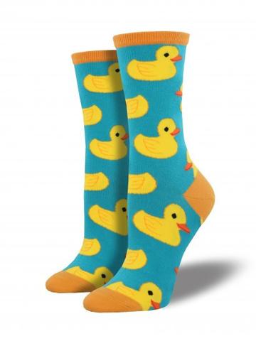 Ladies Rubber Ducky Socks